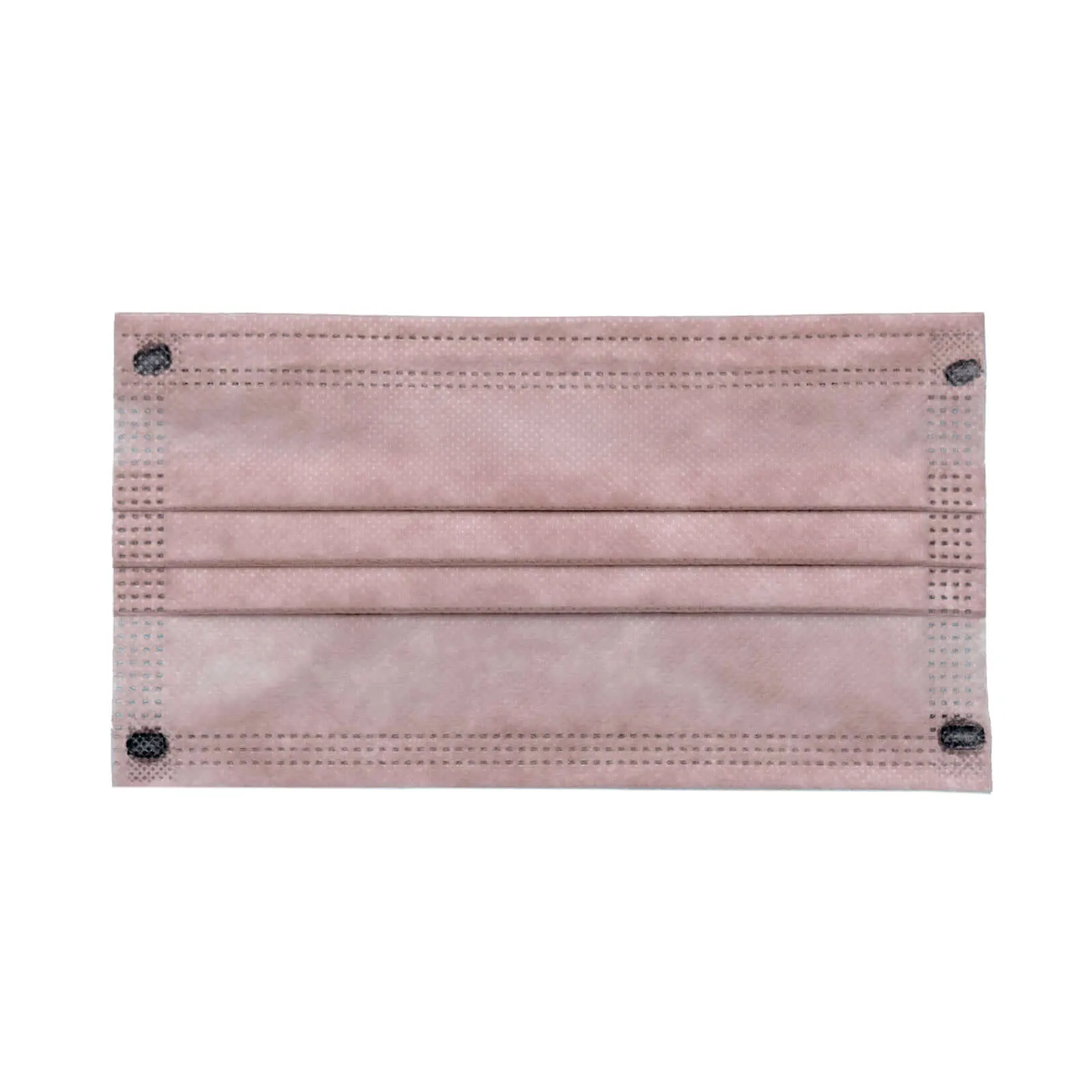 10 Pack 3 Ply Dusty Rose Disposable Face Mask Non Woven Mask with Ear Loop - Clearance SALE