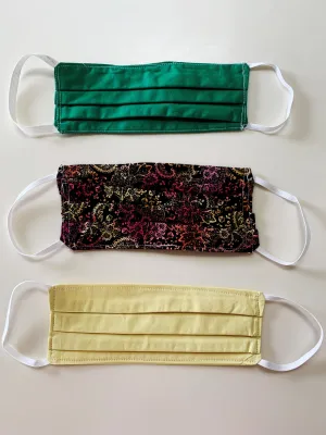 3 PACK Cloth Face Mask (WASHABLE/REUSABLE)