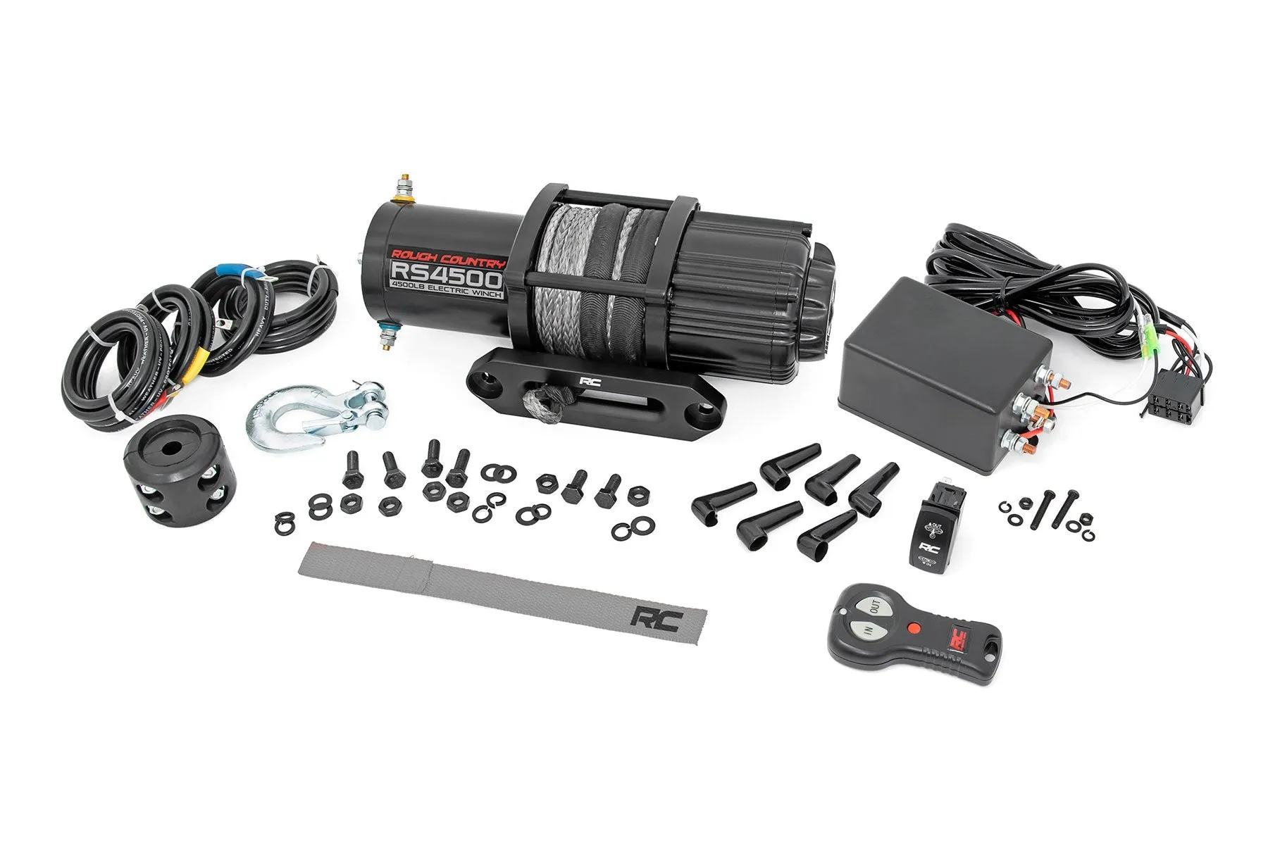 4500-LB Winch | UTV | Synthetic Rope