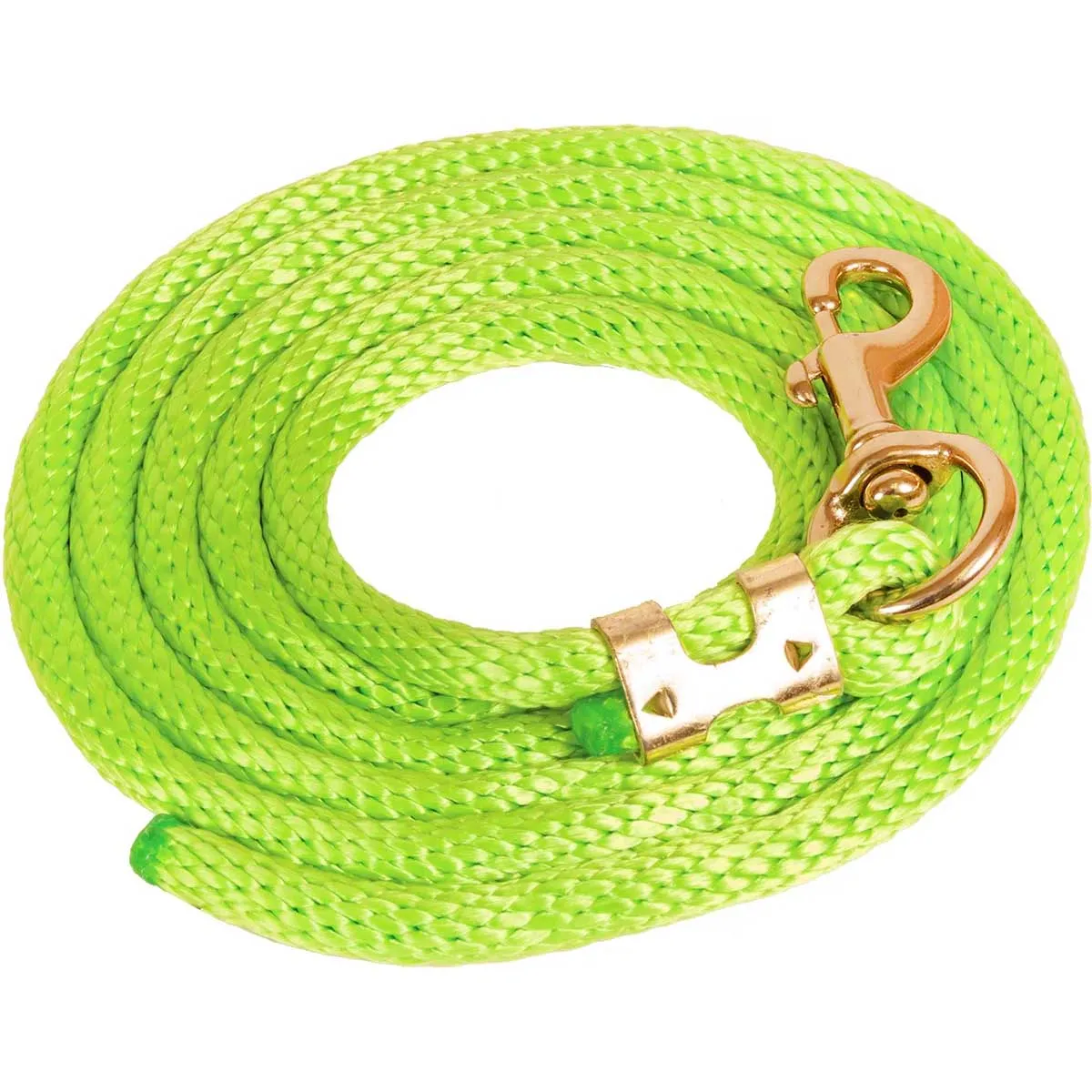 9'L Solid Color Poly Lead Rope (with Bolt Snap) from Mustang Mfg.