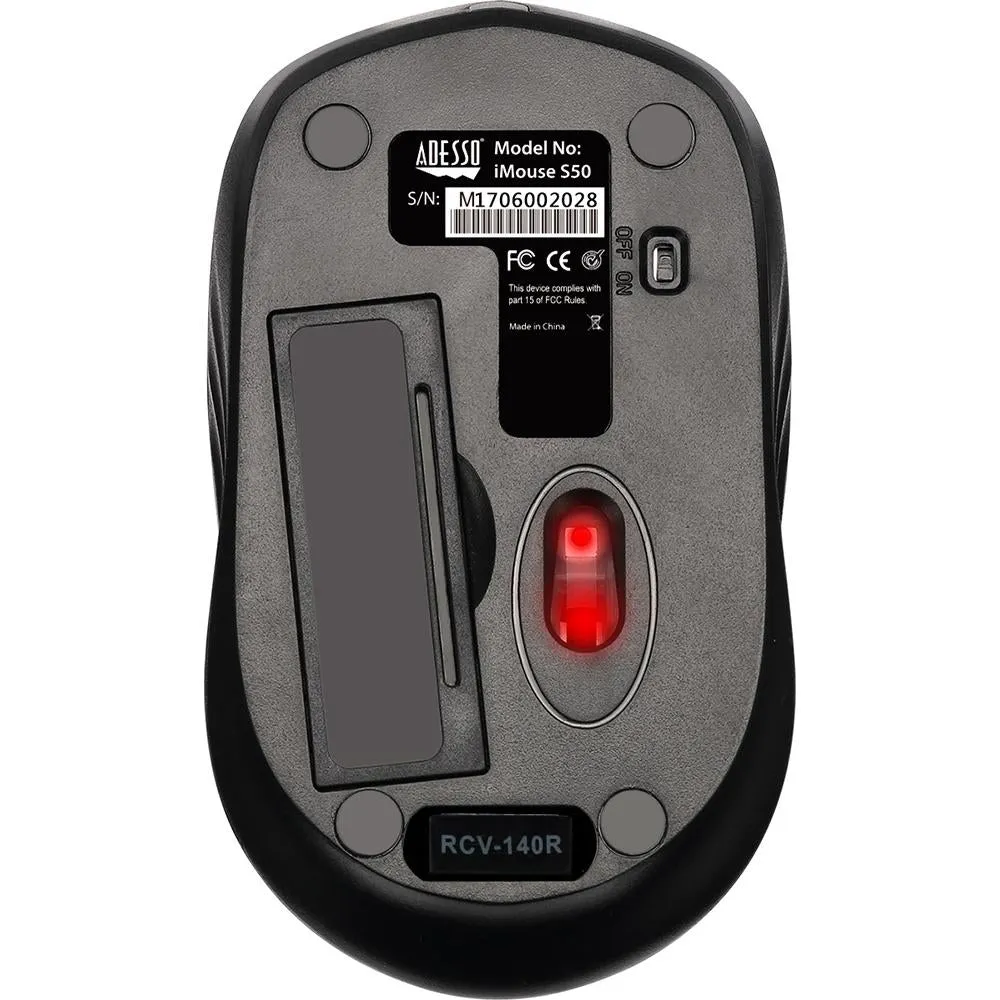 Adesso iMouse S50 2.4GHz Wireless Mini Mouse