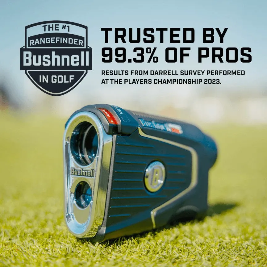 Bushnell Pro X3  (Plus) Advanced Laser Golf Rangefinder with Included Carrying Case, Carabiner, Lens Cloth, and Selected Wearable4U Bundle