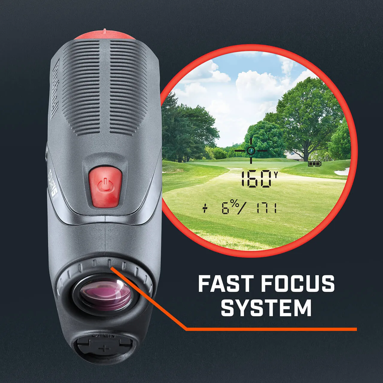 Bushnell Tour V5 Shift Laser Golf Rangefinder