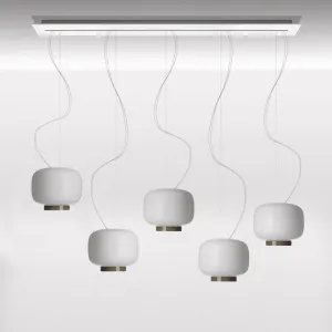 Chouchin Reverse Long Linear Multi Light Pendant Light