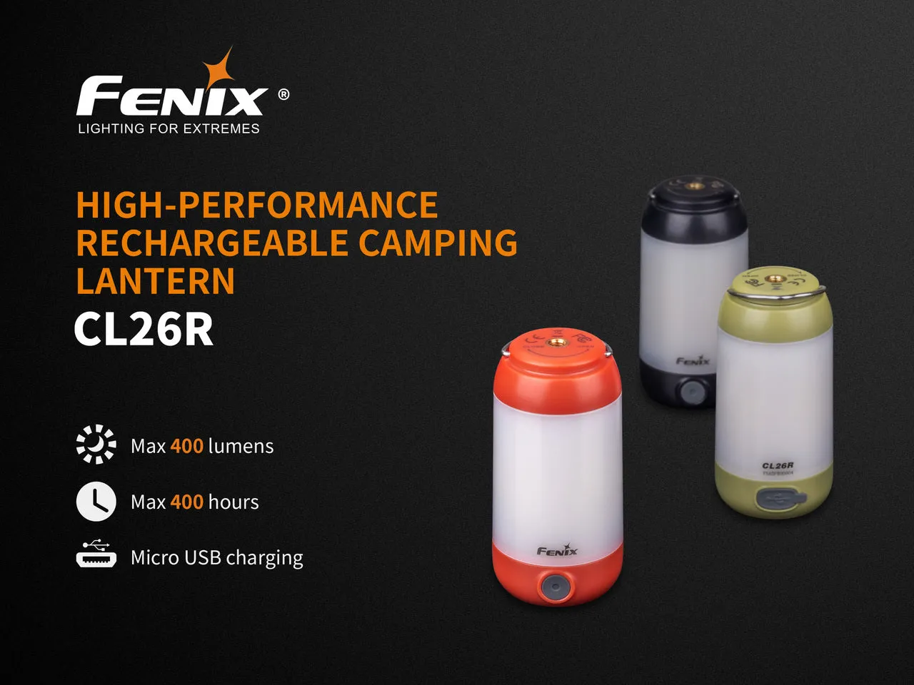 CL26R High Performance LED Rechargeable Camping Lantern