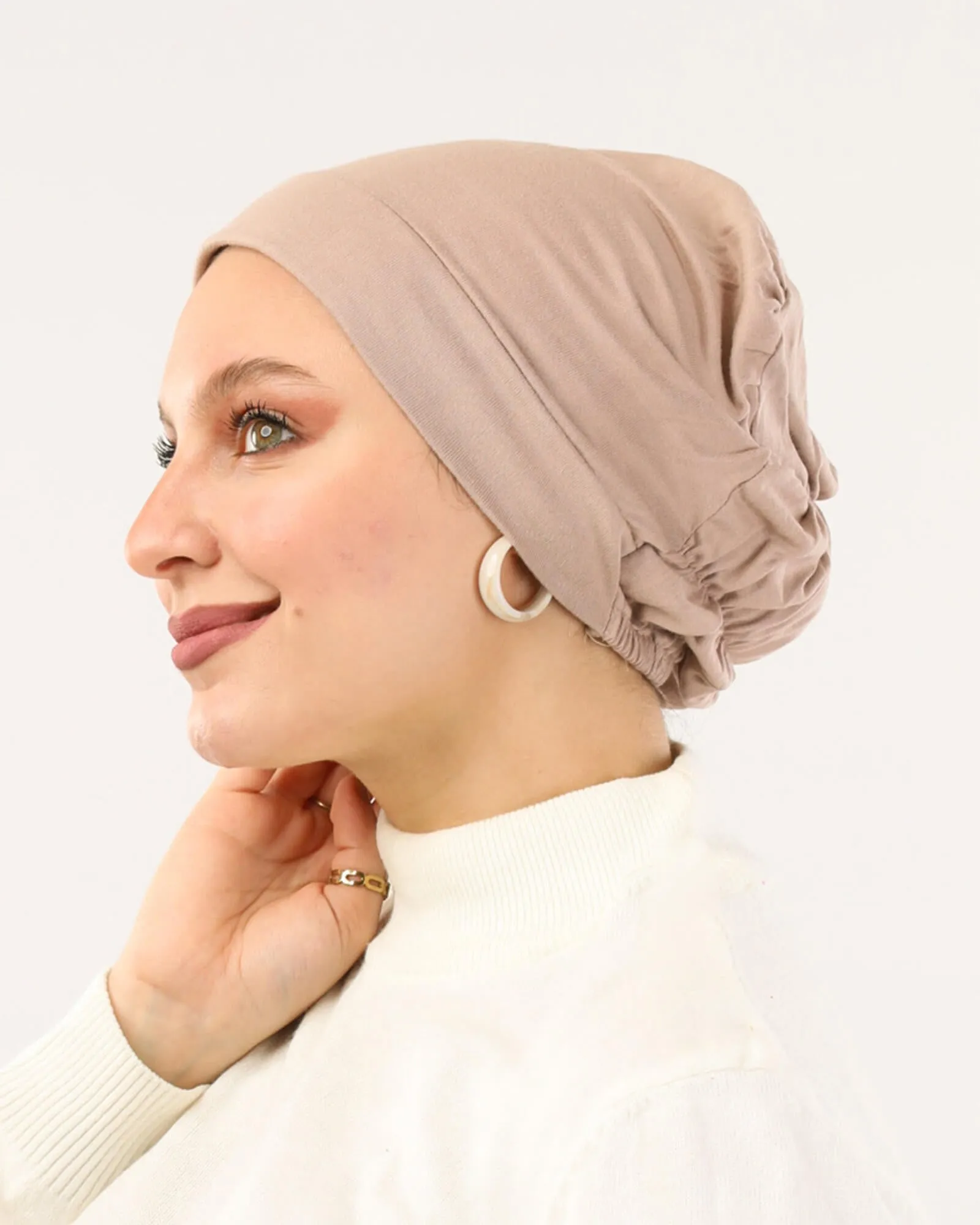 Cotton Elastic Bonnet