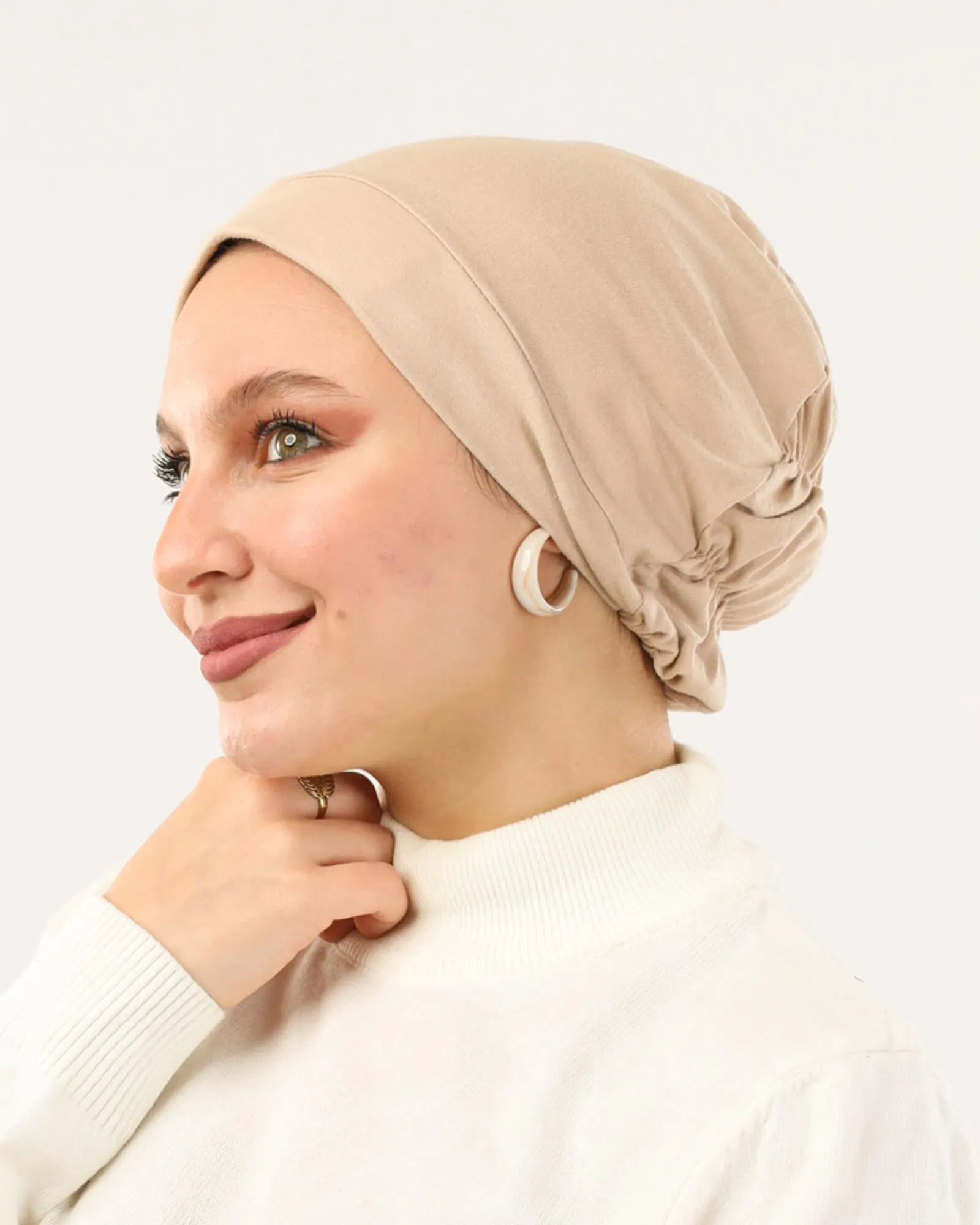 Cotton Elastic Bonnet