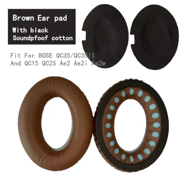 Earpads for BOSE QC35 QC25 QC15 AE2 SoundTrue Headphone Memory Foam Pads