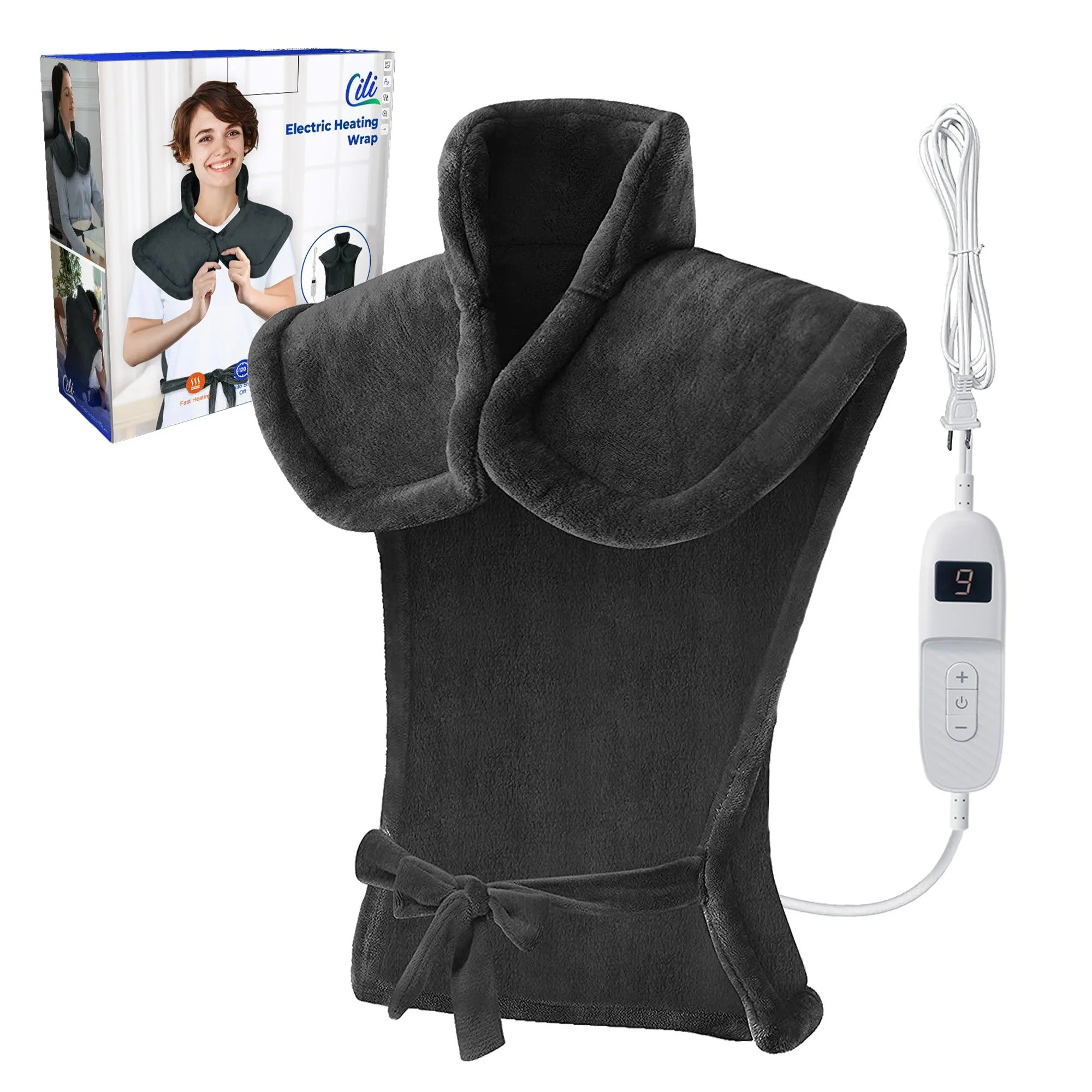 Electric Back Heated Wrap for Back Pain Relief CL-1822