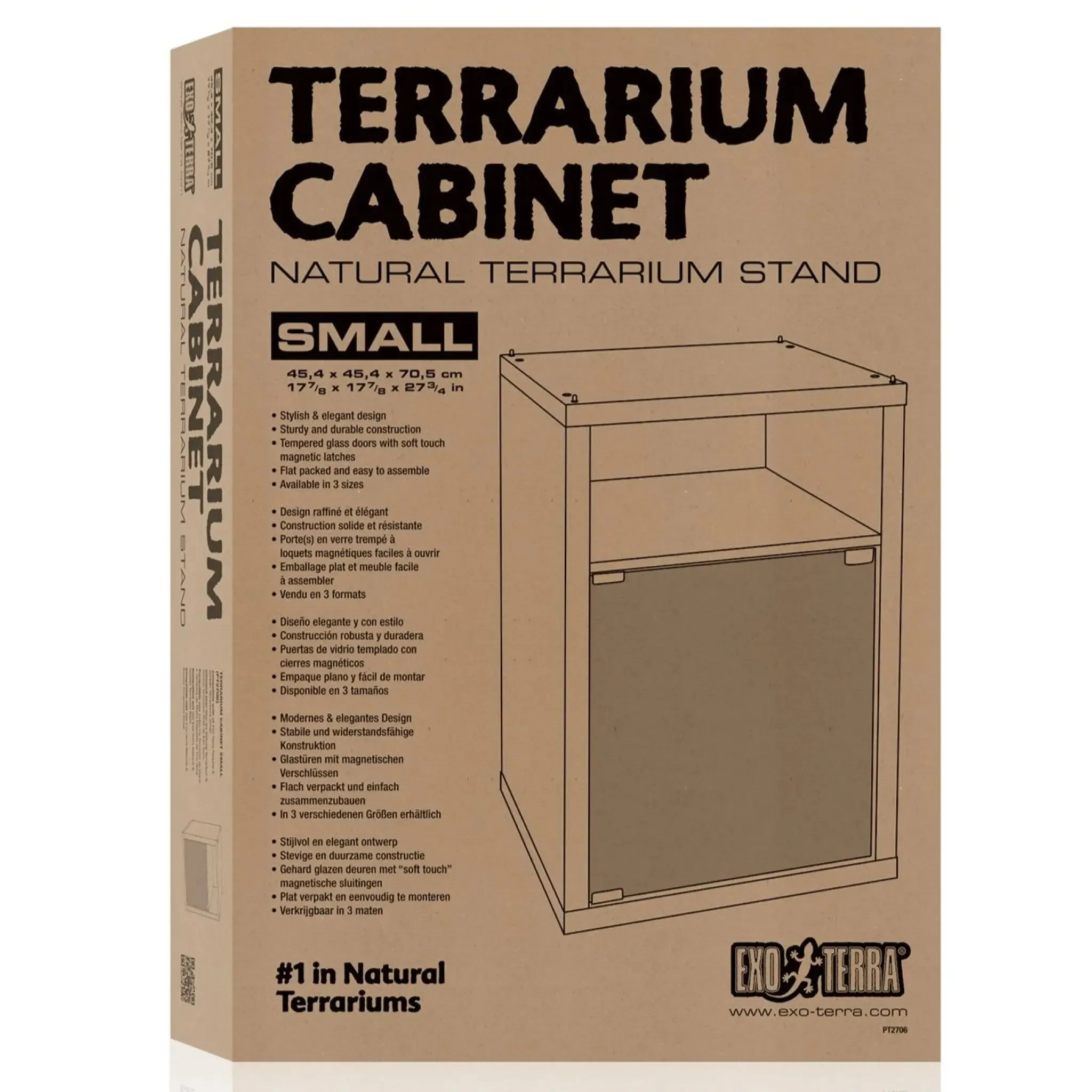 Exo Terra Terrarium Cabinet Black