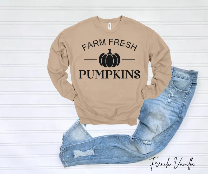 Farm Fresh Pumpkins Sweatshirt