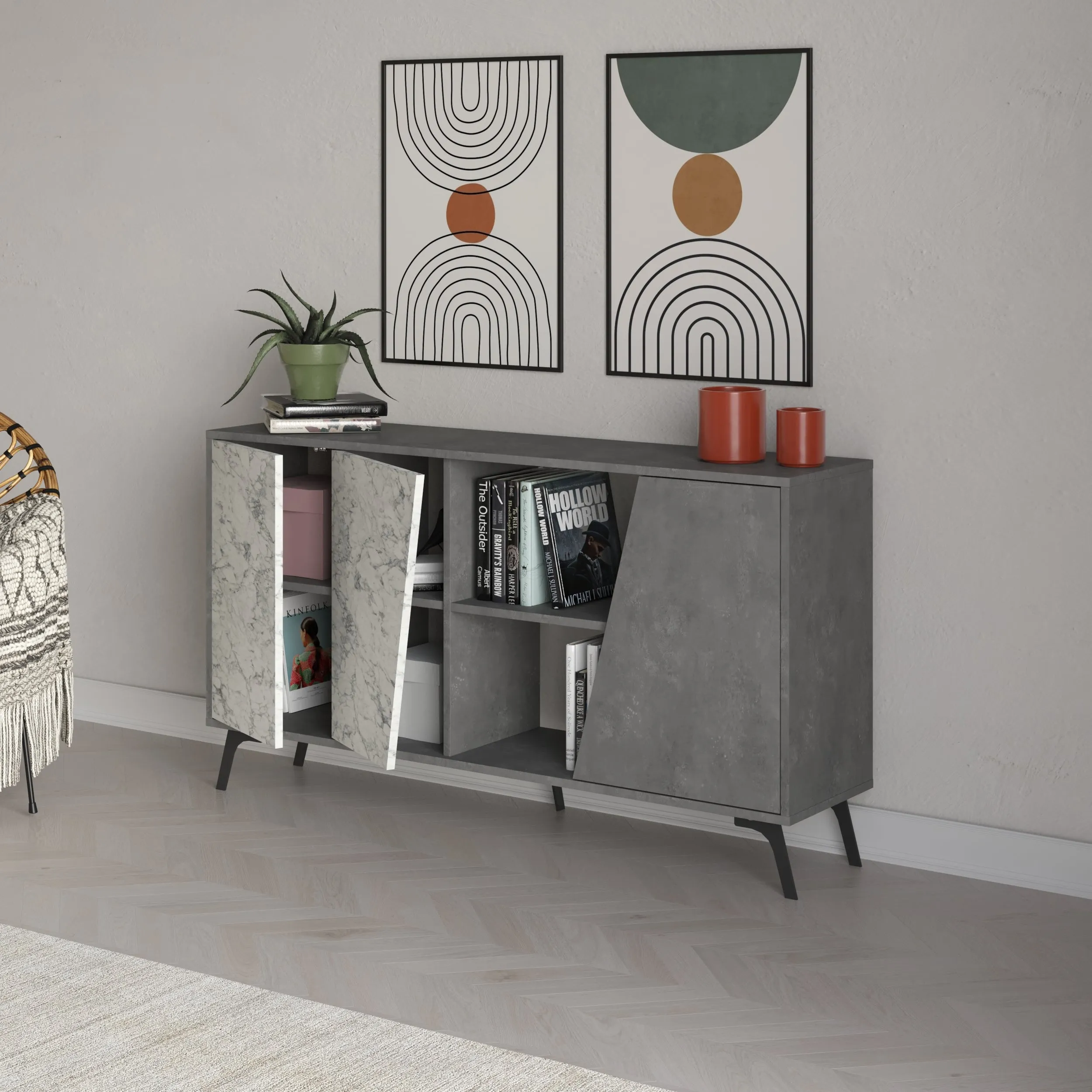 Fiona Console Sideboard Display Unit 150