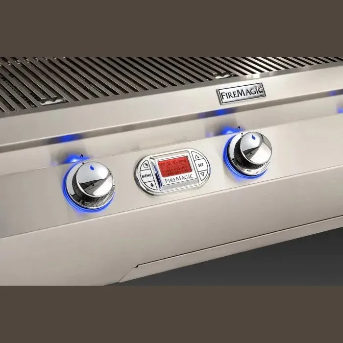 Fire Magic Echelon Diamond E1060s 48" Freestanding Gas Grill With Rotisserie, Single Side Burner & Digital Thermometer, Natural Gas - E1060S-8E1N-62