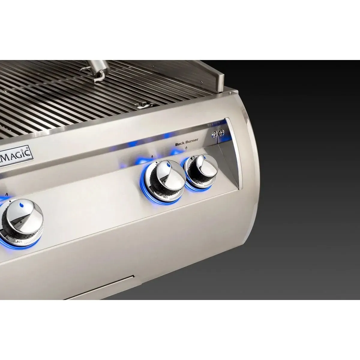 Fire Magic Echelon Diamond E790s 36" Freestanding Gas Grill With Rotisserie, Double Side Burner & Digital Thermometer, Natural Gas - E790S-8E1N-71