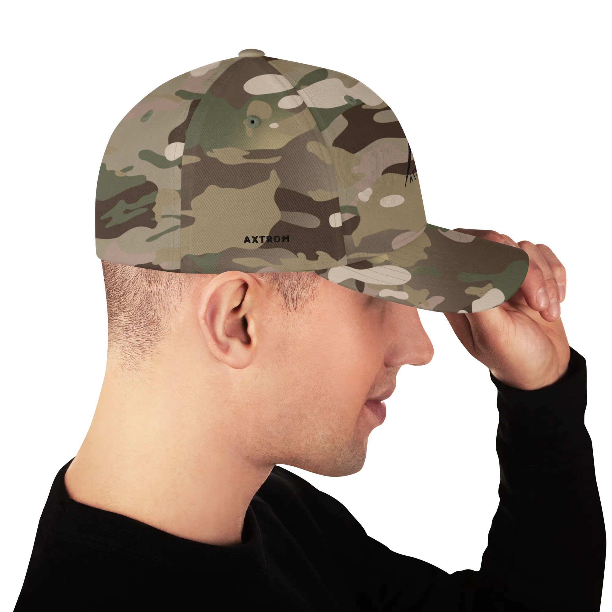 Flexfit Cap (Black/Multicam Green)