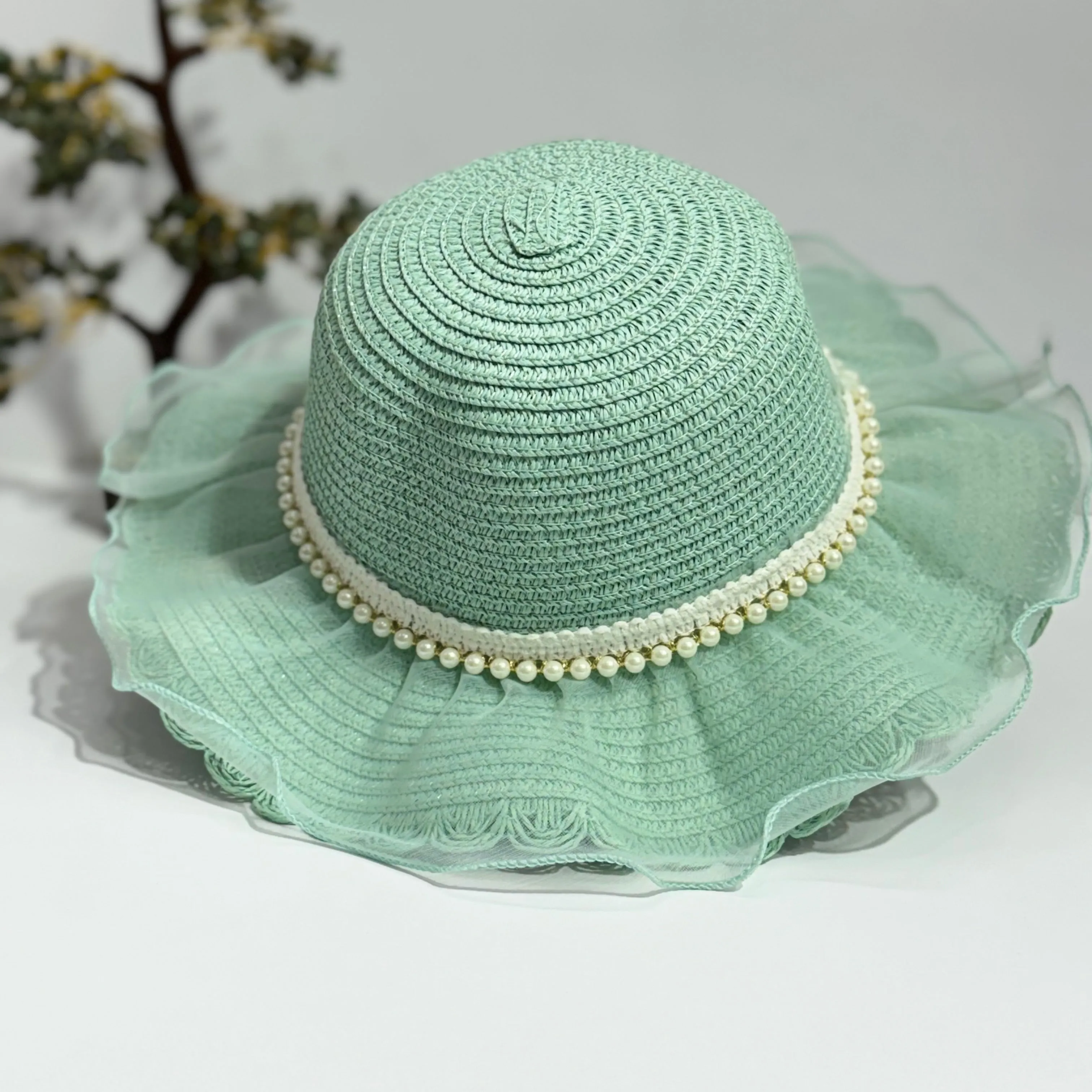 FRILL PEARL CLASSIC HAT