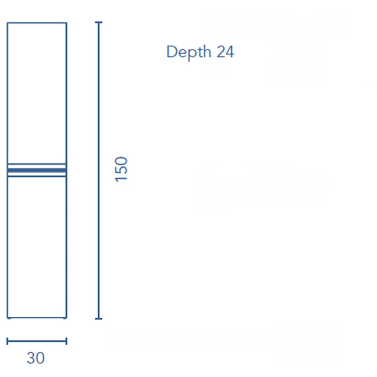 Frontline Structure Tall Unit - Grey Ash