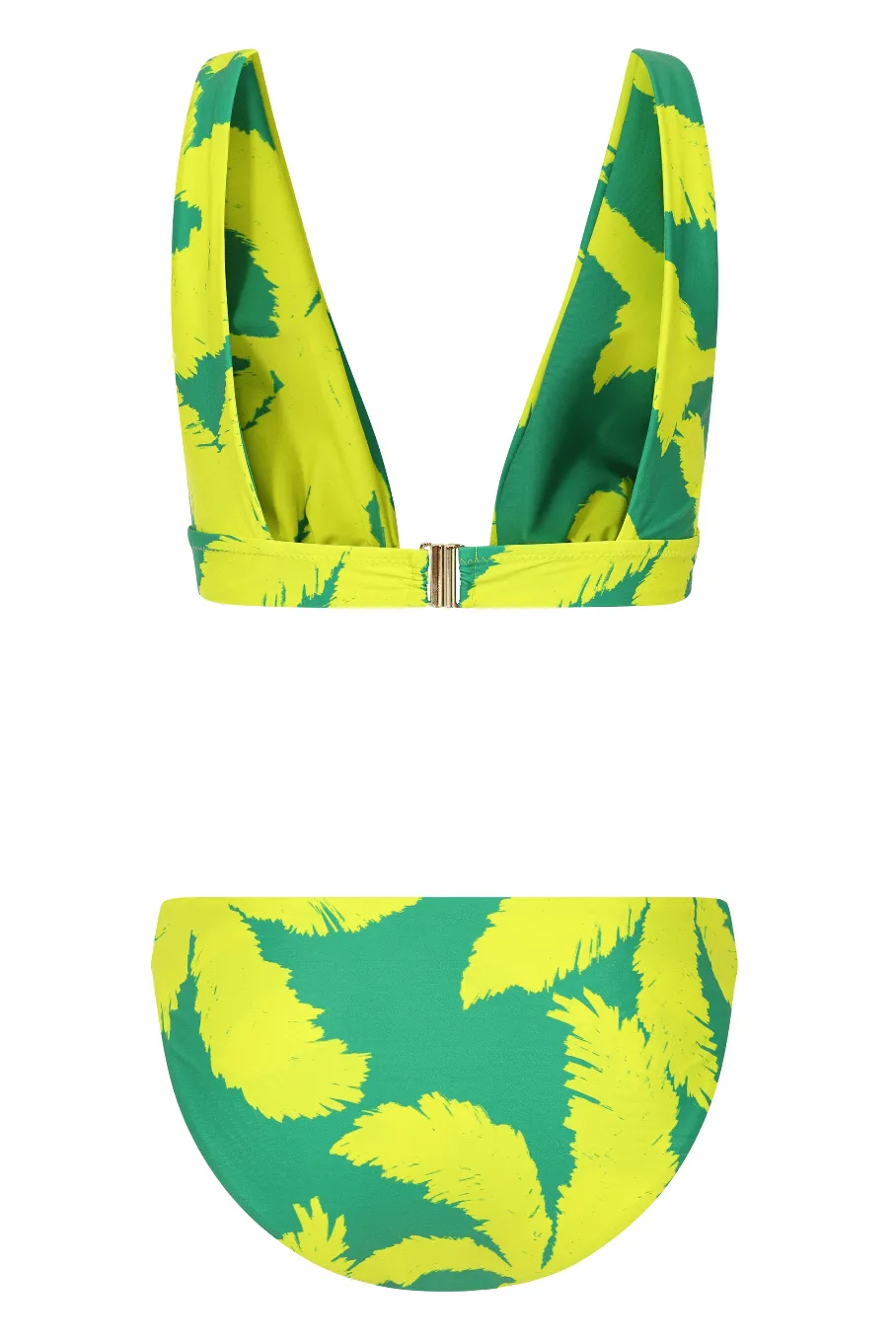 HALO Tamika Bikini Vest in Lime Palm