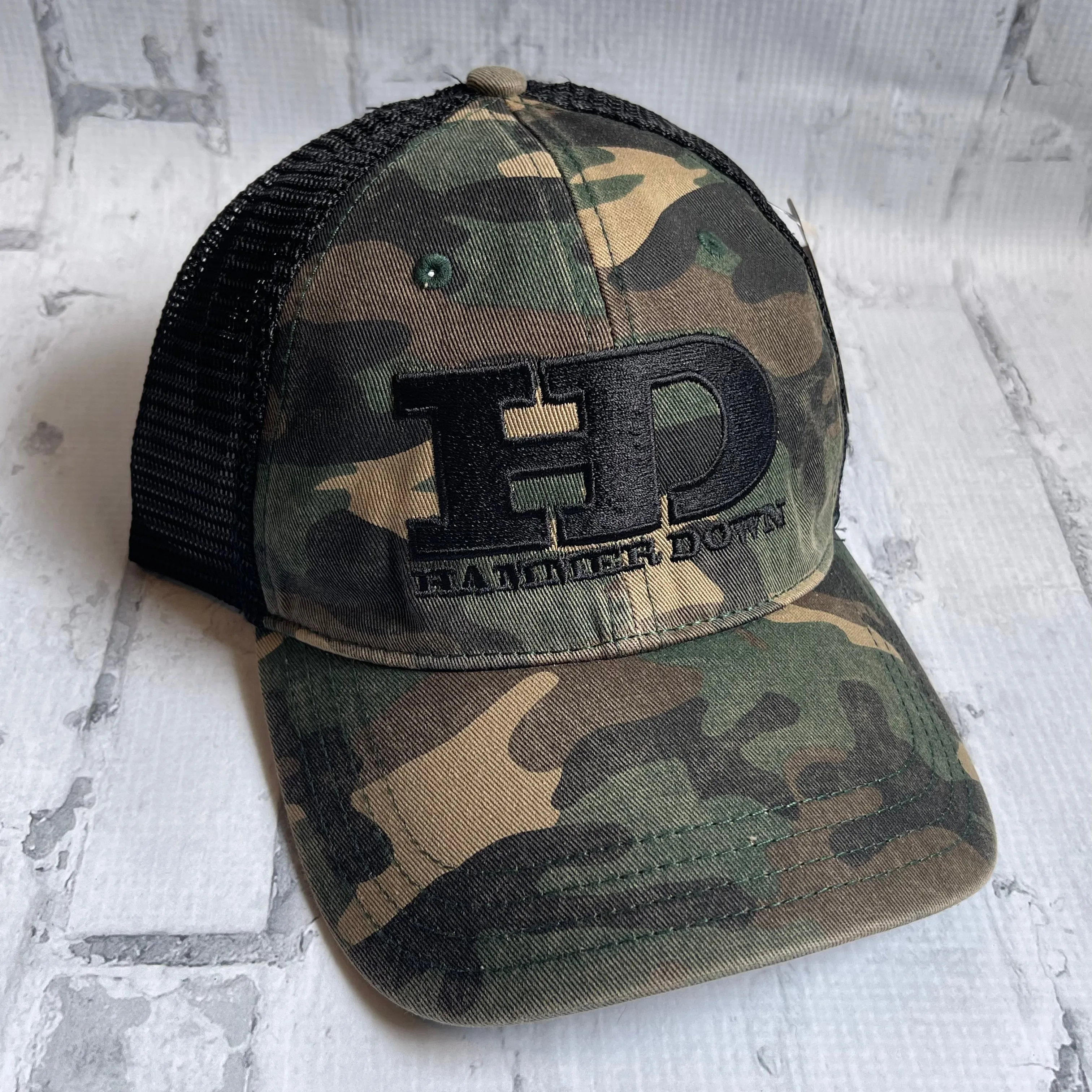 Hammer Down "HD Original" Hat - Camo with Woven Patch