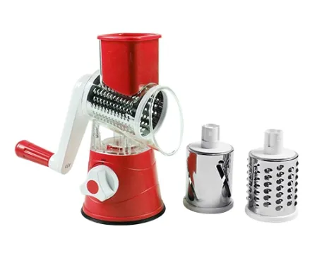 Hand drum rotary grater