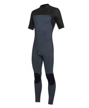 HyperFreak Comp 2mm Short Arm Steamer Wetsuit - Graphite