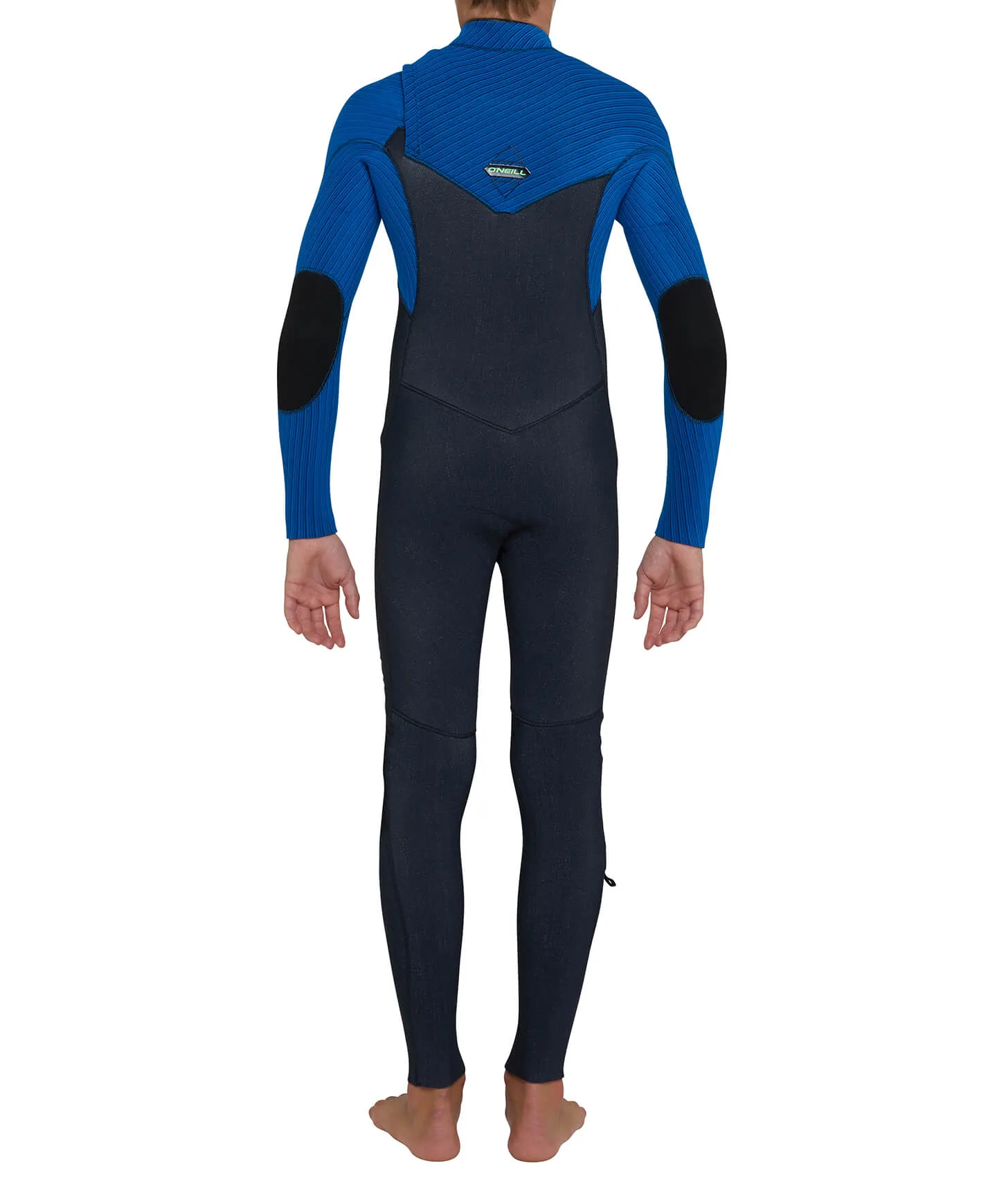 Kids HyperFreak 3/2  Steamer Chest Zip Wetsuit - Acid/Ultrablue