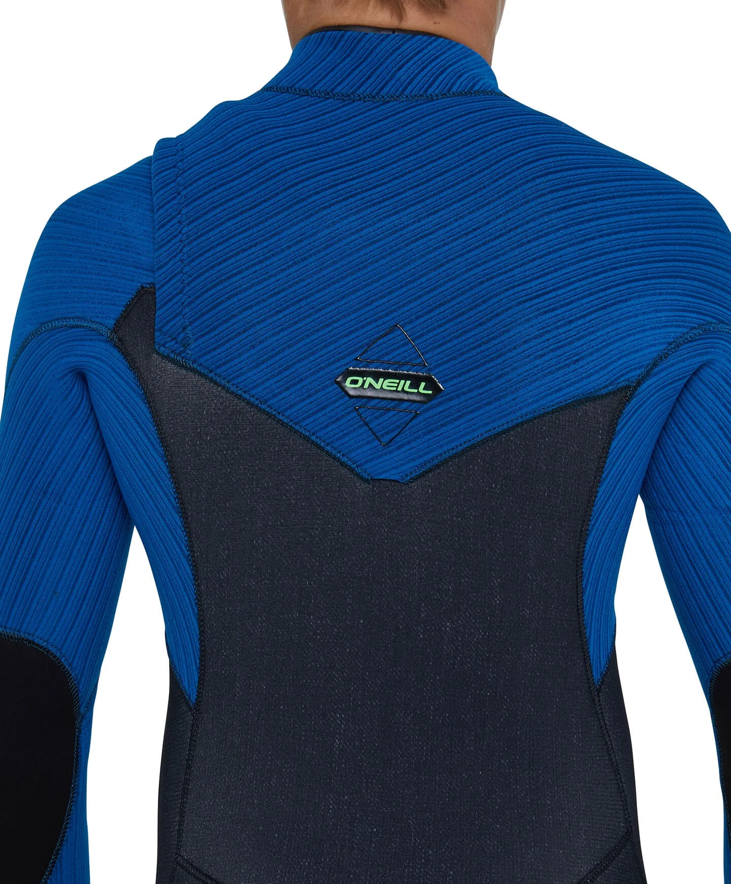 Kids HyperFreak 3/2  Steamer Chest Zip Wetsuit - Acid/Ultrablue