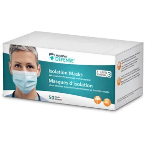 MedPro Defense Isolation Masks with Earloops