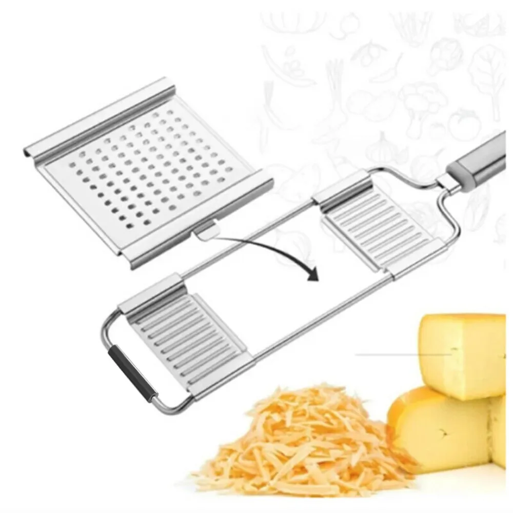 Multifunctional stainless steel grater