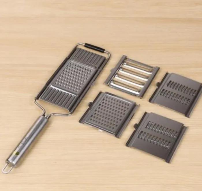 Multifunctional stainless steel grater