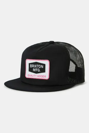 Neon Fallbrook Snapback - Black/Pink/Black