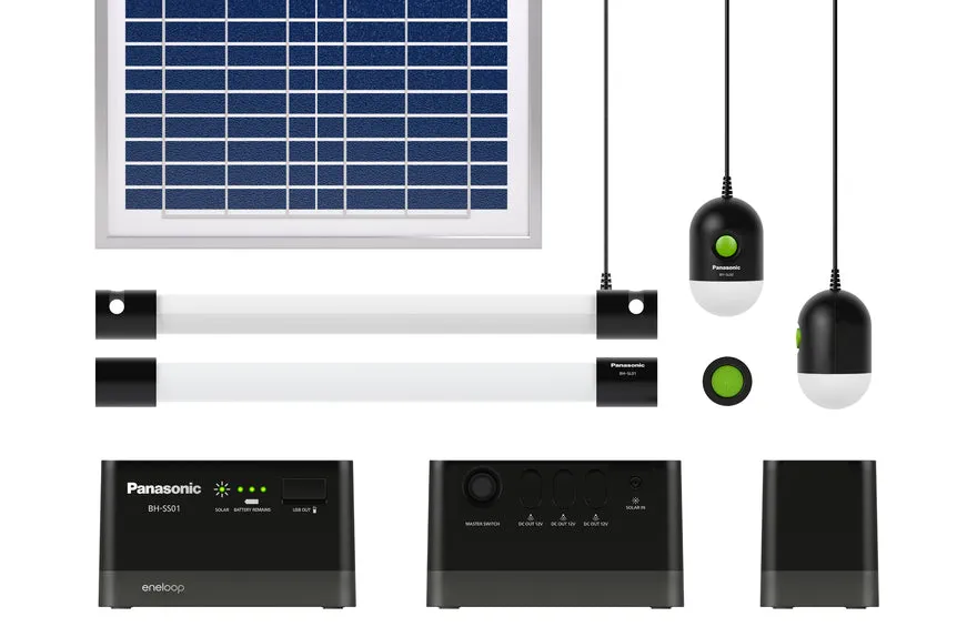 Panasonic F-KJSS111T-K Eneloop Solar Storage