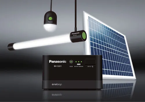 Panasonic F-KJSS111T-K Eneloop Solar Storage