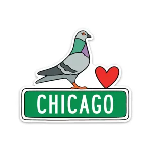 Pigeon Die Cut Magnet