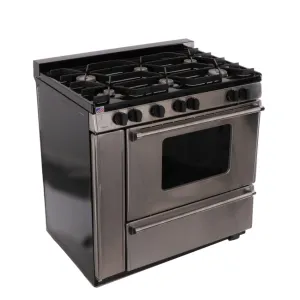 Premier 36" Pro Series Battery Spark Off-Grid Stainless Steel Range