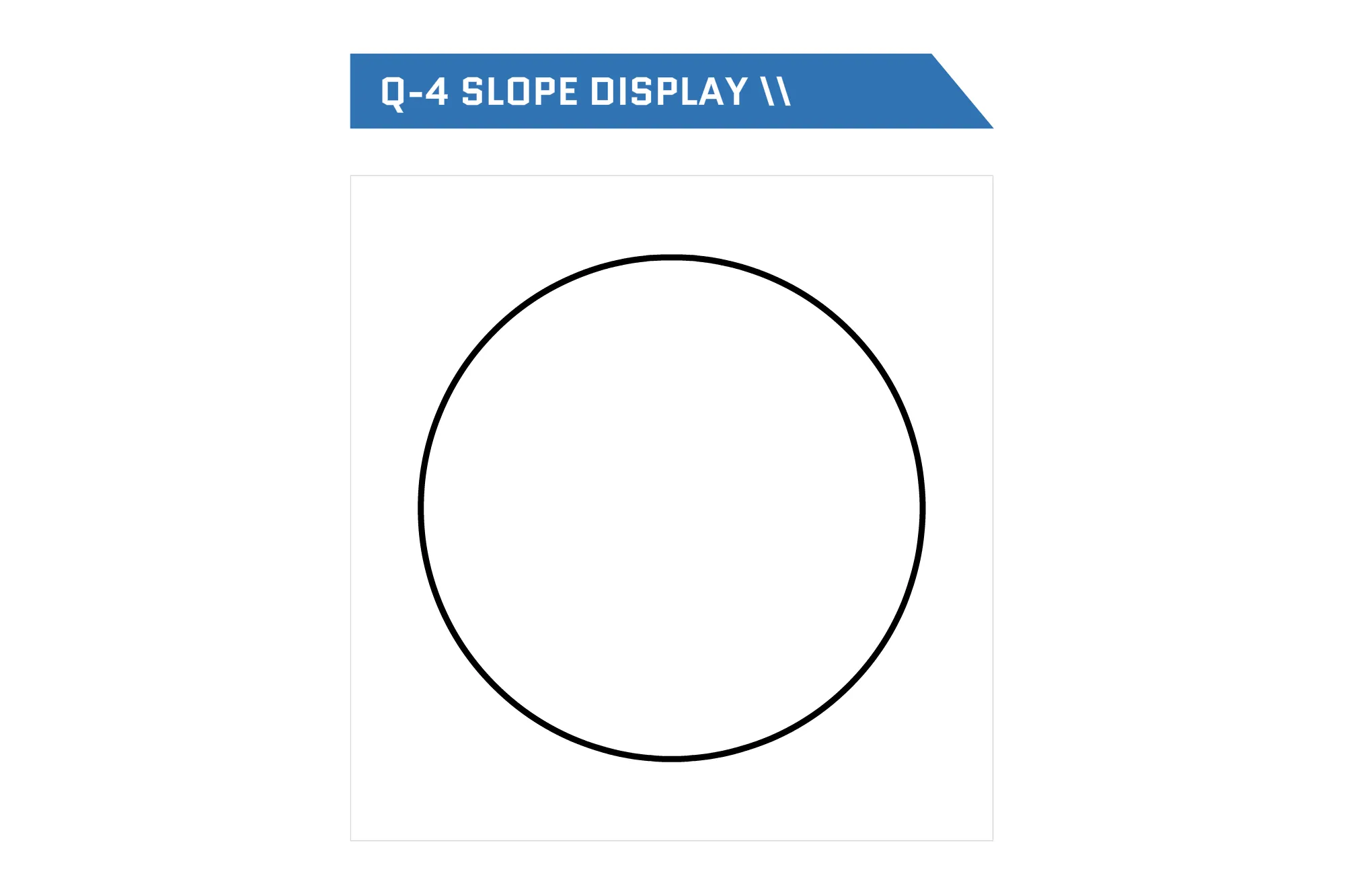 Q-4 SLOPE RANGEFINDER