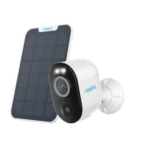 Reolink 5MP Security Camera Wireless Outdoor Argus 3 Pro with Solar Panel (White)