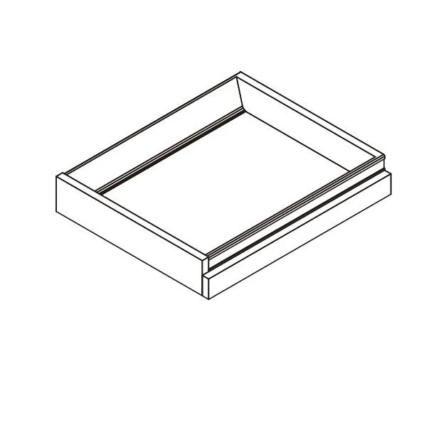 RTA - White Shaker - Roll Out Tray - Base Cabinet | 21" W