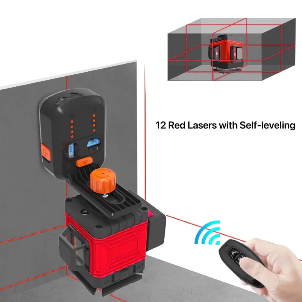 SAKER 4-in-1 Laser Level Tool with Line Laser（AB）