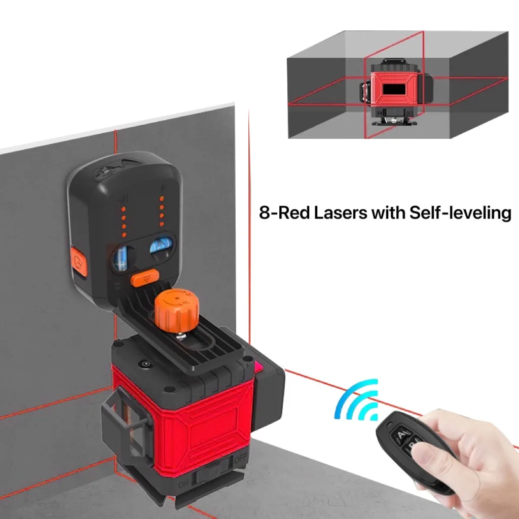 SAKER 4-in-1 Laser Level Tool with Line Laser（AB）