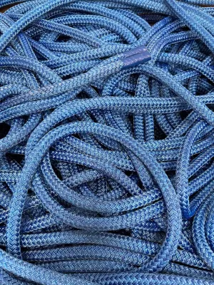 Samson Stable Braid Coated 1/2" Blue