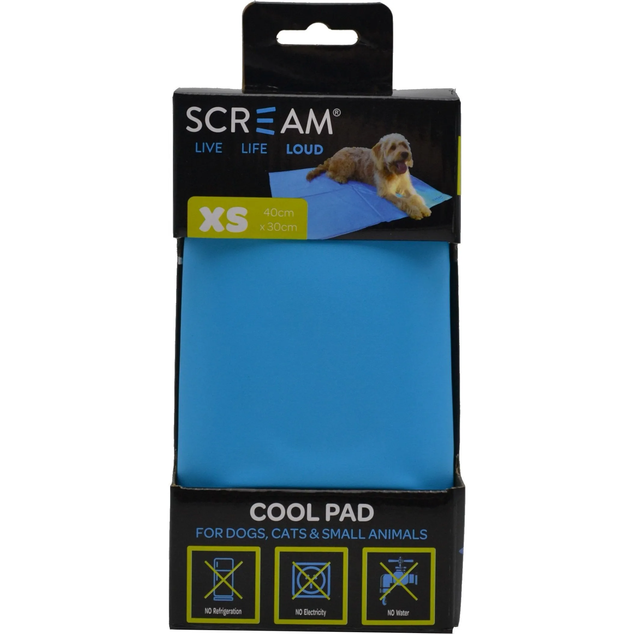 Scream Cool Pad Blue Extra Small