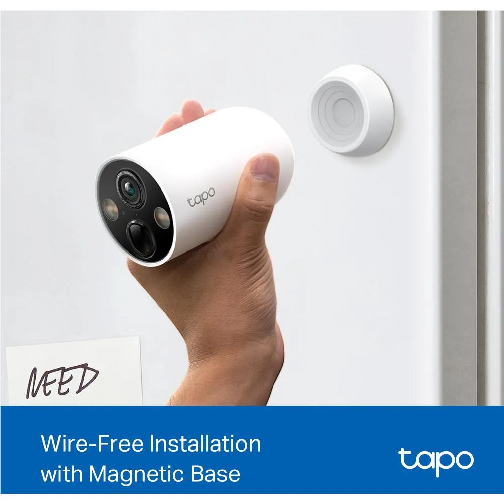 TP-Link Tapo 2K Smart Wire-Free Security Camera