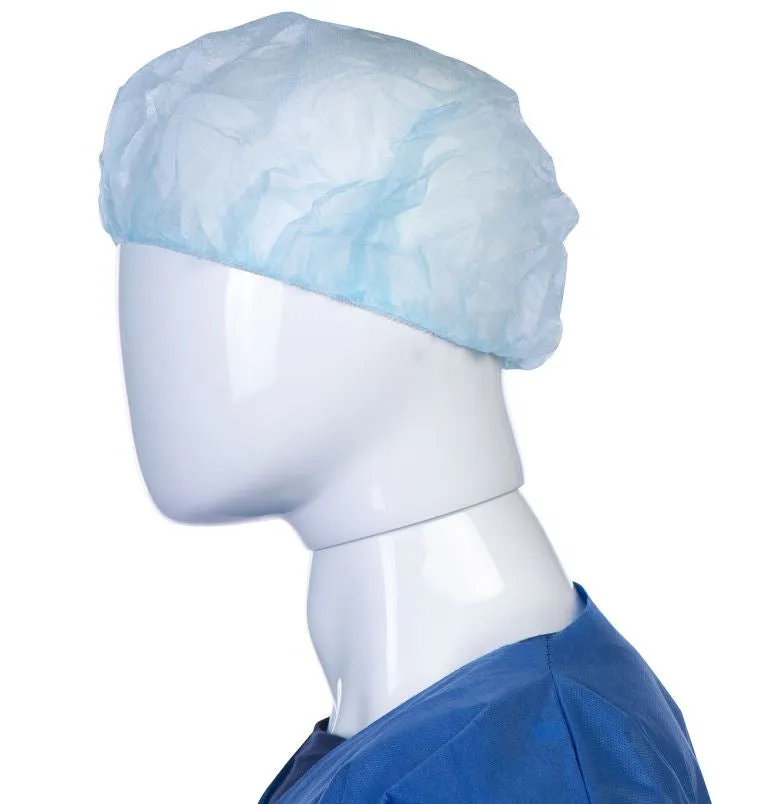 Tronex Disposable Bouffant Cap, 24” Universal Size