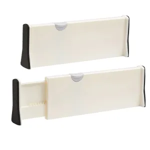 Yescom Expandable Drawer Dividers 11-17"x4"H 2-Pack