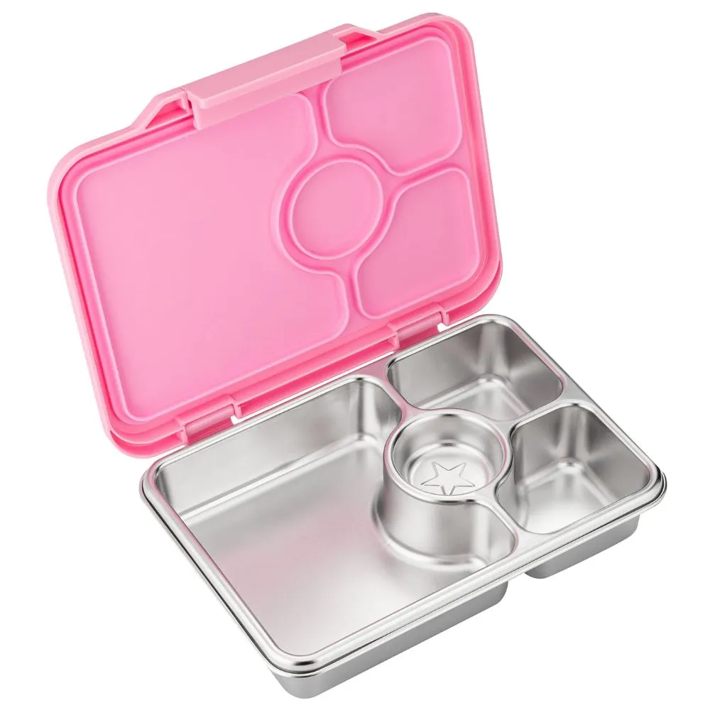 Yumbox Pret Stainless Steel Bento Box - 4 Compartment